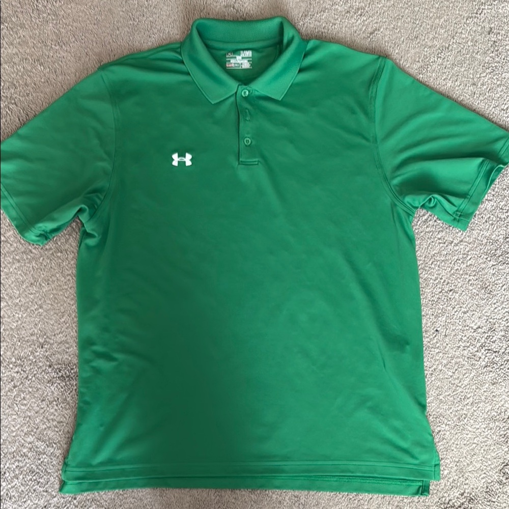 Under Armour Men's Green Polo Shirt
